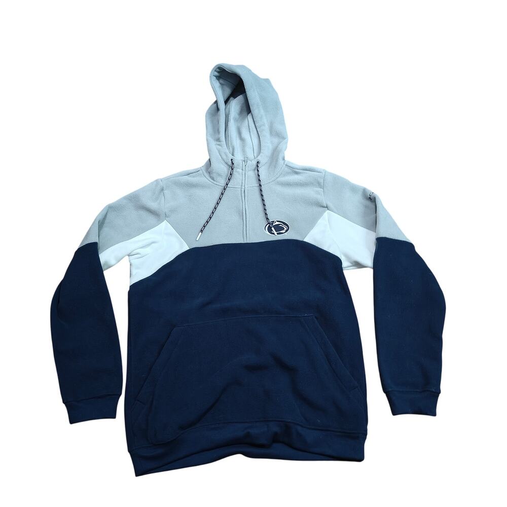 Columbia Penn State Nittany Lions Lodge Quarter-Zip Hoodie Navy Blue Medium